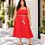 Vestido Midi Feminino Viscose com Forro e Cinto de Cordão Malwee - Imagem 4
