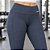Calça Legging Feminina Selene Azul com Bolso Lateral Direito - Imagem 2