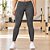 Calça Legging Feminina Cinza Mescla com Listras Pretas Internas Selene - Imagem 2