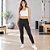 Calça Legging Selene Feminina Cós Alto Confortável para Treino e Dia a Dia - Imagem 4