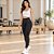 Calça Legging Feminina Fitness Cós Alto Relevo e Furos Laterais Selene - Imagem 5