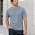 Camiseta Masculina Regular Hering Azul Gola Redonda Básica - Imagem 1