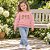 Blusa Menina Baby Manga Longa Três Ursinhas com Ribana Malwee - Imagem 2