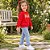 Blusa Menina Baby Manga Longa Três Ursinhas com Ribana Malwee - Imagem 6