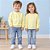 Blusa Infantil Malwee Kids Amarela Manga Longa com Ribana - Imagem 3