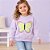 Blusa Menina Manga Longa Estampada Malwee - Imagem 5