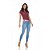 Calça Jeans Skinny Staroup Média Alta Azul - Imagem 3