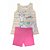 Conjunto Infantil Listrado Lhama 11932132 Kely & Kety - Imagem 1