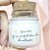 Mini Vela Aromática Lembrancinha Ano Novo + Saquinho Organza - Imagem 1