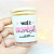 Vela Aromática Lembrancinha Dia da Mulher 70g - Imagem 1