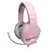 Headset Gamer Oex 7.1 Rosa Pink Fox Led Branco - HS414 - Imagem 1