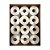 Etiqueta Adesiva 35X30 Com 3 Colunas | 12 Rolos | Couchê | C/ 34.920 Etiquetas - Imagem 6