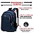 Conjunto 2 Mochilas Bolsa Mala Reforçada Notebook Impermeável - Imagem 7