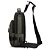 Mochila Sling Multifunções para Homens, impermeável Cor Cinza - Mojoy - Imagem 2