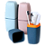 Kit com 3 Porta Escova De Dentes, Com 3 divisórias - Imagem 1