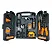 Kit Maleta de Ferramentas Fortt 169 Peças – Organização e Resistência - Imagem 1