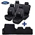 Kit Capa Banco Couro Ford Ka Fiesta Ecosport Focus + Jogo Tapetes - Imagem 1