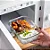 Pote de Vidro Hermético 1410ml 3 Divisórias Marmita Fitness - Imagem 2