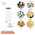Kit 3 Potes de Vidro para Mantimentos 1650ml com Tampa de Bambu - Imagem 3