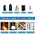 Kit Reparo de Pneus 57 Peças com Pregos de Borracha Rosqueáveis - Imagem 5
