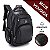 Mochila De Couro Masculina Grande Semi Impermeável Trabalho - Imagem 1
