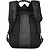 Mochila De Couro Grande Impermeável Trabalho Faculdade Preta - Imagem 2