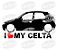 I love My Celta ( 12 x 6 cm ) - Imagem 1