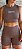 Cropped Regatinha khaki - Imagem 1