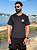 Camiseta Raglan Masculina Preta - Imagem 1