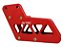 Guia de Corrente Honda CRF230/CRF250F - Vermelho - Imagem 1