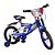 Bicicleta Infantil Aro 16 Montana Azul 1047 - Unitoys - Imagem 1