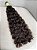 Cabelo Brasileiro do Sul Cacheado Castanho Claro 59cm 150g - Imagem 1
