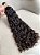 Cabelo Brasileiro do Sul Cacheado Natural Castanho Médio 58cm 140g - Imagem 5