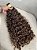 Cabelo Brasileiro do Sul Cacheado Natural Loiro Escuro 54cm 170g - Imagem 1