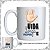 CANECA PERSONALIZADA VIDA LONGA E PRÓSPERA 325ML CERÂMICA - Imagem 1