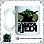 CANECA PERSONALIZADA MEU MENTOR JEDI CERÂMICA 325 ML - Imagem 1