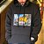 Moletom Dgk Regime Fleece Hooded Black - Imagem 1