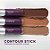 Contorno Em Bastão Marrom Médio Contour Stick Caramel Oceane 6g - Imagem 3