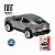 Fiat Fastback cinza CKS - Escala 1/64 - Pneus de Borracha - Imagem 2