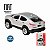 Fiat Fastback Prata CKS - Escala 1/64 - Pneus de Borracha - Imagem 2