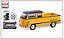Kombi Pick up amarela de serviço - Greenlight - Escala 1/64 - Metal e pneus de borracha - Imagem 1