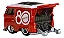 Kook Kombi 80 anos Mattel - Hot Wheels Premium - Imagem 3