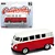 Kombi Corujinha Vermelha - California Minis - Welly - 1/64 - Imagem 1