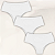 Kit Calcinhas Calça Média Feminina Linea Del Alta e Larga - Imagem 7