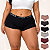 Kit PLUS SIZE Calcinhas Cueca Boxer Feminina G1 G2 G3 e G4 - Imagem 1