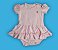 Body Lace Cotton Rosa Claro - Imagem 1