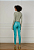 Calca Sarja Skinny Basic High Like Leath - Imagem 3