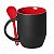 CANECA MÁGICA COM INTERIOR E COLHER COLORIDA - Imagem 3