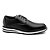 Sapato Social Oxford Esporte Fino Preto - Imagem 1