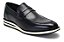 Sapato Mocassim Social Esporte Fino Preto - Imagem 1